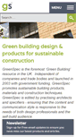 Mobile Screenshot of greenspec.co.uk